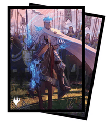 Wilds of Eldraine Will, Scion of Peace (Borderless) Standard Deck Protector sleeves for Magic (100-pack)